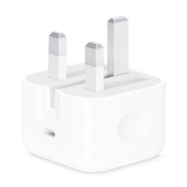Official Apple 20W 3Pin Adapter UK USB-C