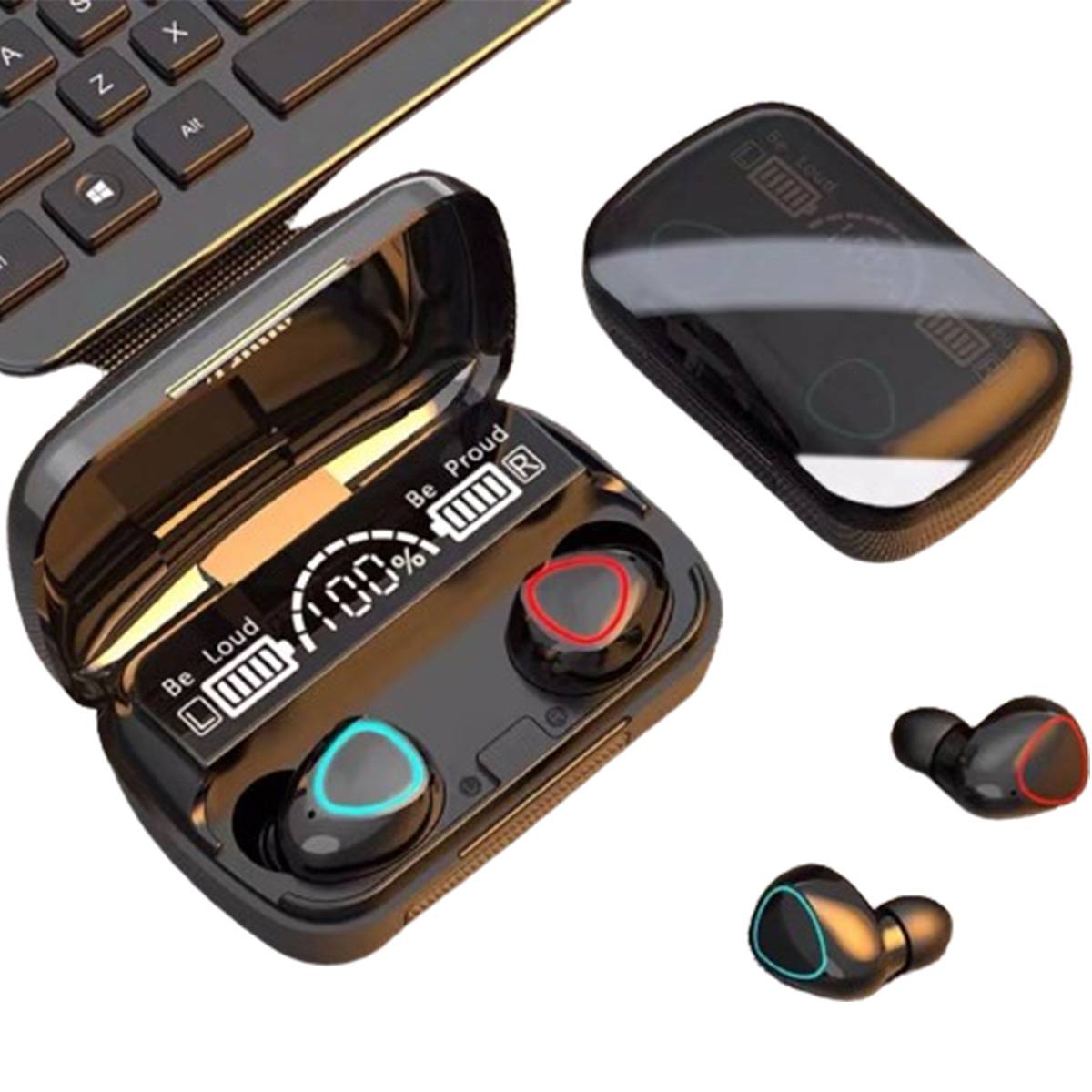 M10 Earbuds TWS Wireless Headset Touch Control Bluetooth Gaming Mode