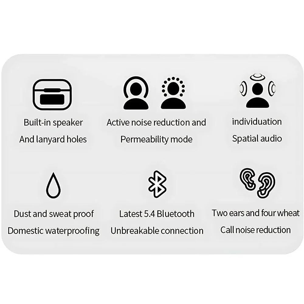 Airpods Pro 2  100% ANC & Amoled Touch Screen