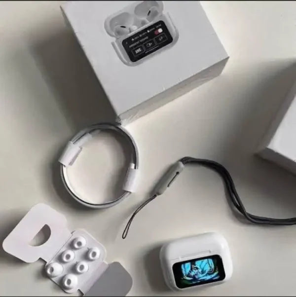 Airpods Pro 2  100% ANC & Amoled Touch Screen